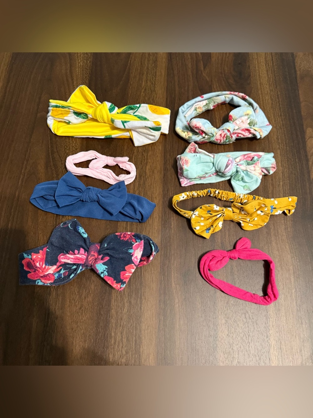 Baby girl headband bundle